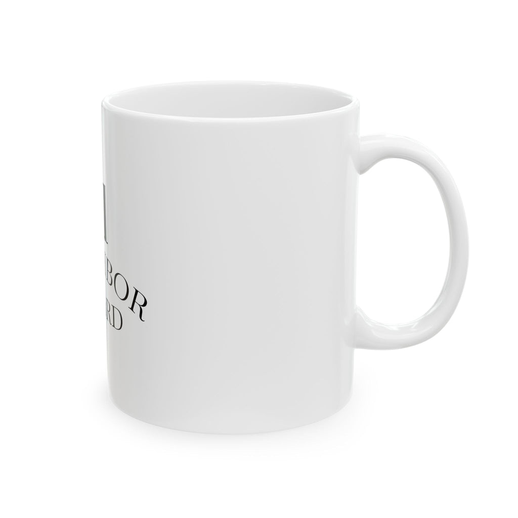 #1 Neighbor Award Mug — Funny Coffee Cup Gift for Neighbor, #1 Neighbor Design (11oz, 15oz)