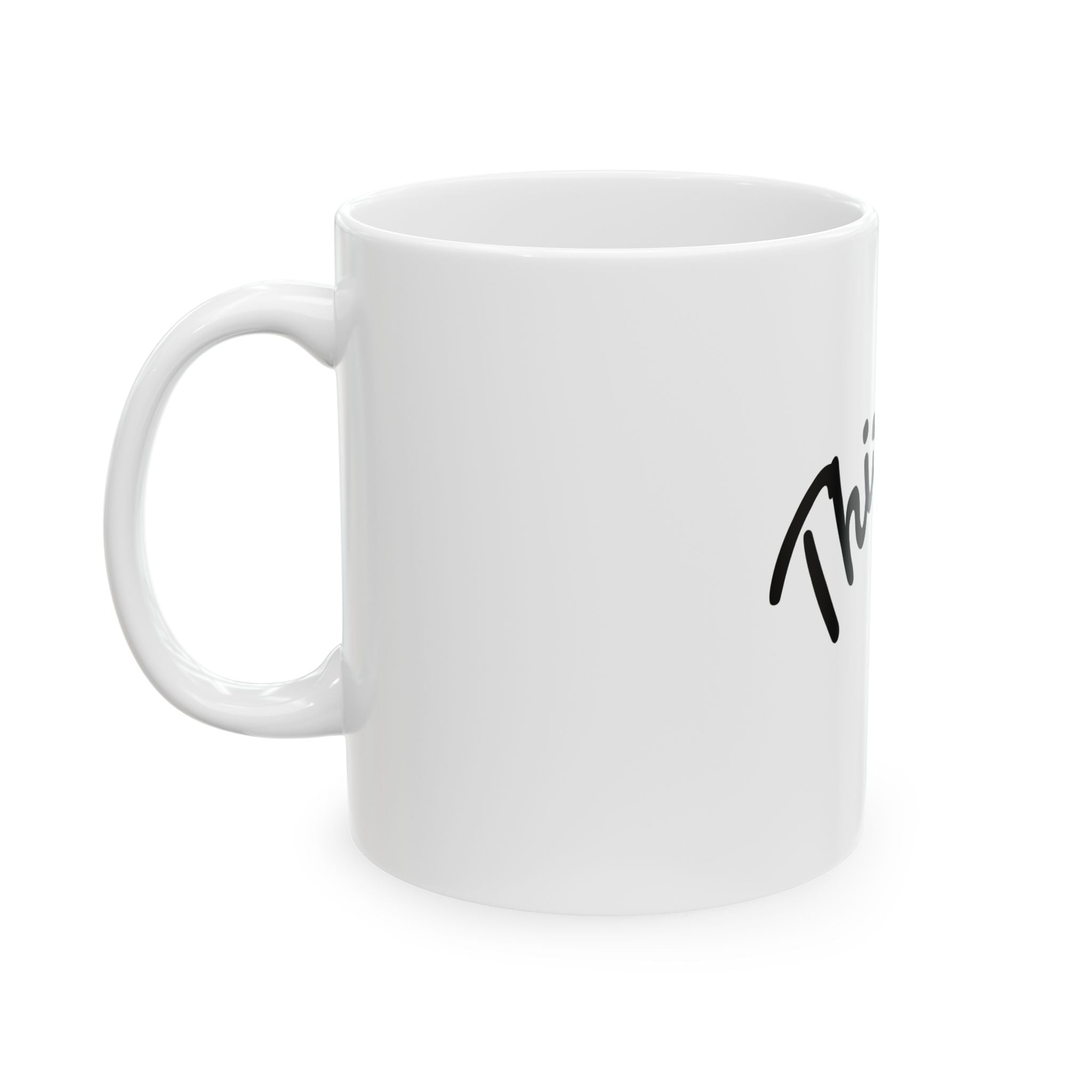 This May Be Wine Ceramic Mug — Funny Coffee & Wine Gift (11oz, 15oz)